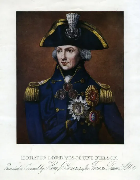 Framed Print : Horatio Nelson, 1st Viscount Nelson, English naval commander. Artist: Henry Bone Framed Print : Horatio Nelson, 1st Viscount Nelson, English naval commander. Artist: Henry Bone