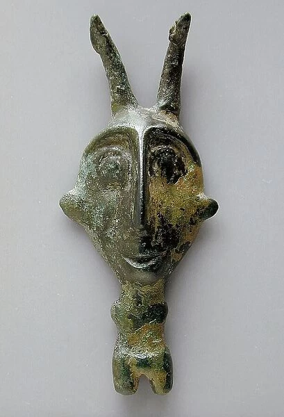 Horned Female Figure, between c.1000 and c.650 B.C.. Creator: Unknown