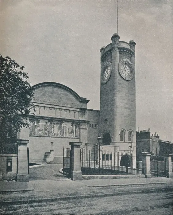 Framed Print : The Horniman Free Museum by C Harrison Townsend, c1900 (1901-1902) Framed Print : The Horniman Free Museum by C Harrison Townsend, c1900 (1901-1902)