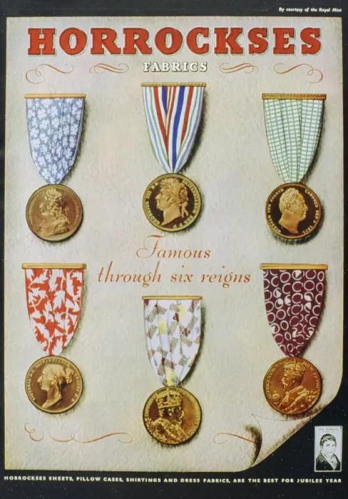 Framed Print : Horrockses fabrics, 1935 Framed Print : Horrockses fabrics, 1935