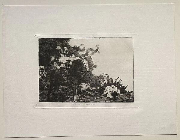 The Horrors of War: They Do Not Agree. Creator: Francisco de Goya (Spanish, 1746-1828)