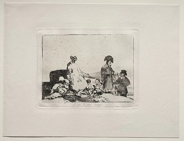 The Horrors of War: Perhaps They are of Another Breed. Creator: Francisco de Goya (Spanish