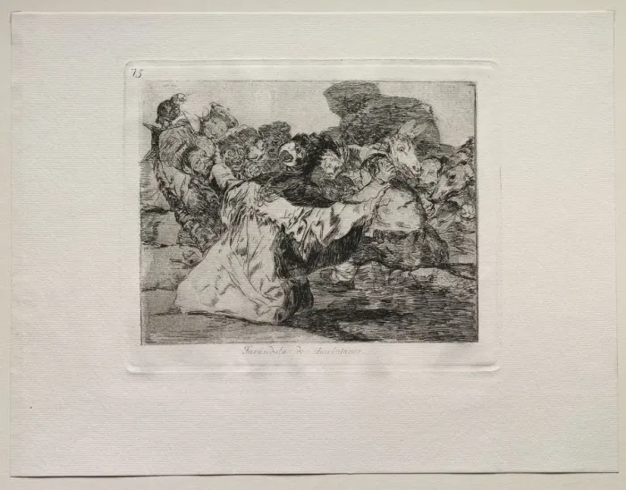 Framed Print : The Horrors of War: Charlatans Show. Creator: Francisco de Goya (Spanish, 1746-1828) Framed Print : The Horrors of War: Charlatans Show. Creator: Francisco de Goya (Spanish, 1746-1828)