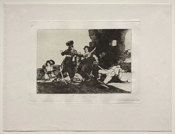 The Horrors of War: There Isnt Time Now. Creator: Francisco de Goya (Spanish, 1746-1828)