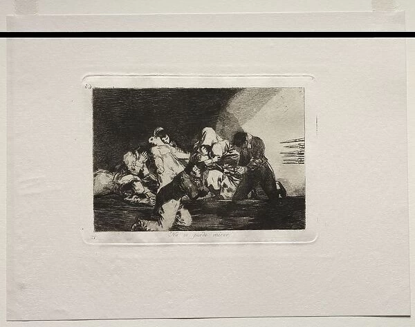 The Horrors of War: One Cant Look. Creator: Francisco de Goya (Spanish, 1746-1828)