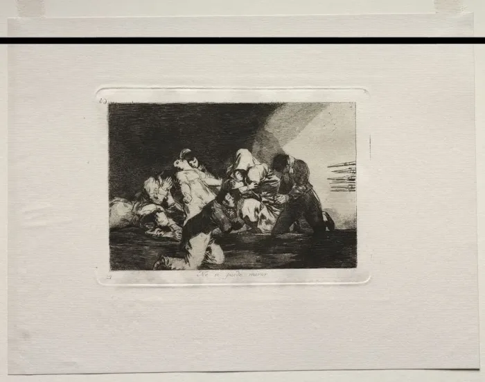 Framed Print : The Horrors of War: One Cant Look. Creator: Francisco de Goya (Spanish, 1746-1828) Framed Print : The Horrors of War: One Cant Look. Creator: Francisco de Goya (Spanish, 1746-1828)