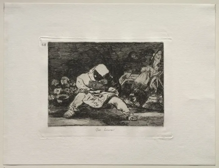 Framed Print : The Horrors of War: What Madness!. Creator: Francisco de Goya (Spanish, 1746-1828) Framed Print : The Horrors of War: What Madness!. Creator: Francisco de Goya (Spanish, 1746-1828)