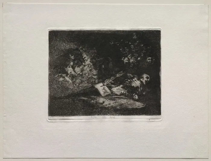 Framed Print : The Horrors of War: Nothing. The Event Will Tell. Creator: Francisco de Goya (Spanish, 1746-1828) Framed Print : The Horrors of War: Nothing. The Event Will Tell. Creator: Francisco de Goya (Spanish, 1746-1828)