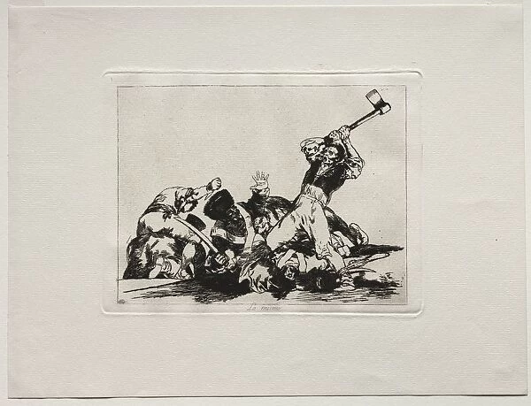 The Horrors of War: The Same. Creator: Francisco de Goya (Spanish, 1746-1828)