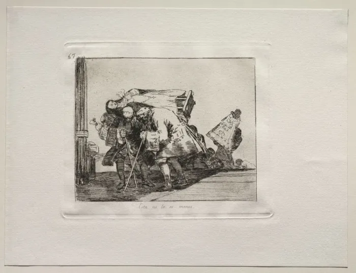 Framed Print : The Horrors of War: This Is Not Less So. Creator: Francisco de Goya (Spanish, 1746-1828) Framed Print : The Horrors of War: This Is Not Less So. Creator: Francisco de Goya (Spanish, 1746-1828)