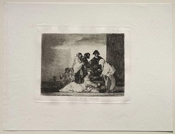 The Horrors of War: Thanks To The Millet. Creator: Francisco de Goya (Spanish, 1746-1828)