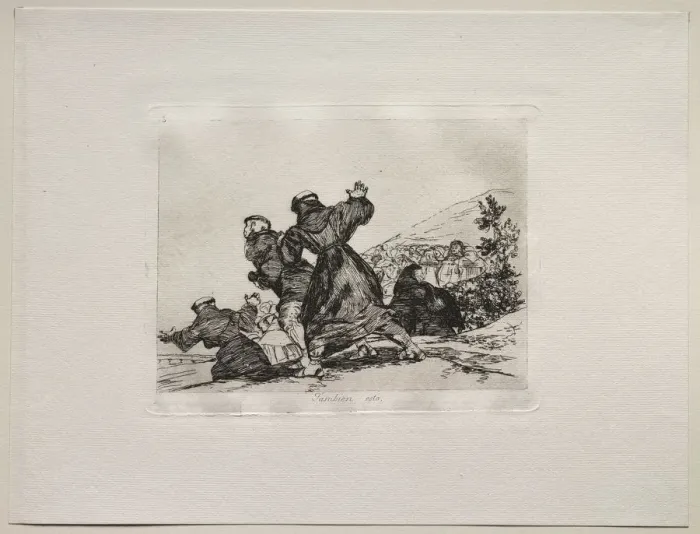 Framed Print : The Horrors of War: This Too. Creator: Francisco de Goya (Spanish, 1746-1828) Framed Print : The Horrors of War: This Too. Creator: Francisco de Goya (Spanish, 1746-1828)