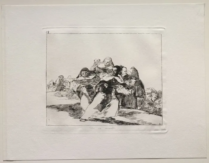 Framed Print : The Horrors of War: Everything is Topsy-Turvy. Creator: Francisco de Goya (Spanish, 1746-1828) Framed Print : The Horrors of War: Everything is Topsy-Turvy. Creator: Francisco de Goya (Spanish, 1746-1828)