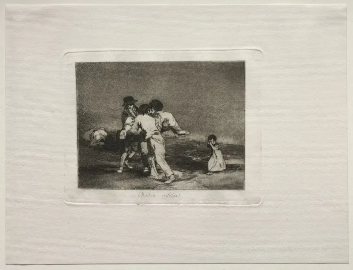 Framed Print : The Horrors of War: Unhappy Mother. Creator: Francisco de Goya (Spanish, 1746-1828) Framed Print : The Horrors of War: Unhappy Mother. Creator: Francisco de Goya (Spanish, 1746-1828)