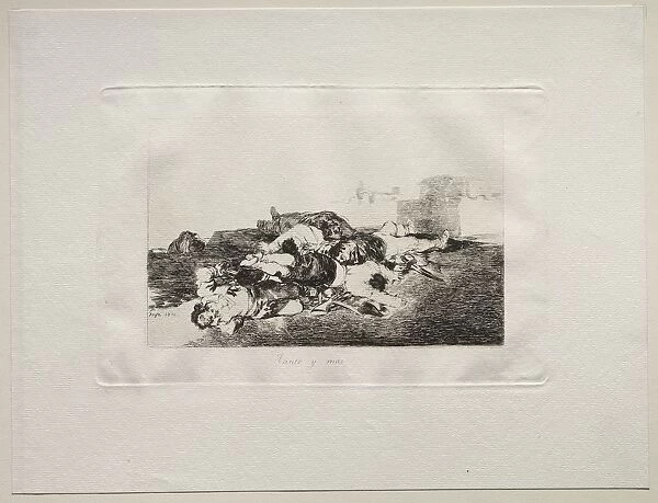 The Horrors of War: Even Worse, 1810. Creator: Francisco de Goya (Spanish, 1746-1828)