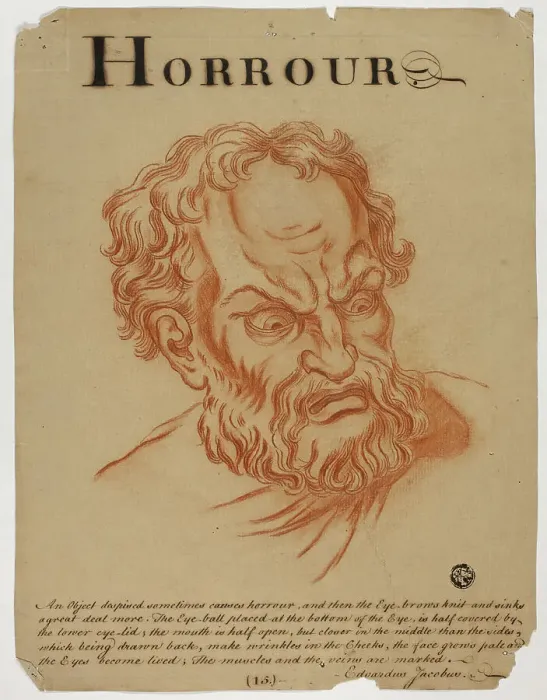 Framed Print : Horrour (sic), after 1698. Creator: Eduardus Jacobus Framed Print : Horrour (sic), after 1698. Creator: Eduardus Jacobus