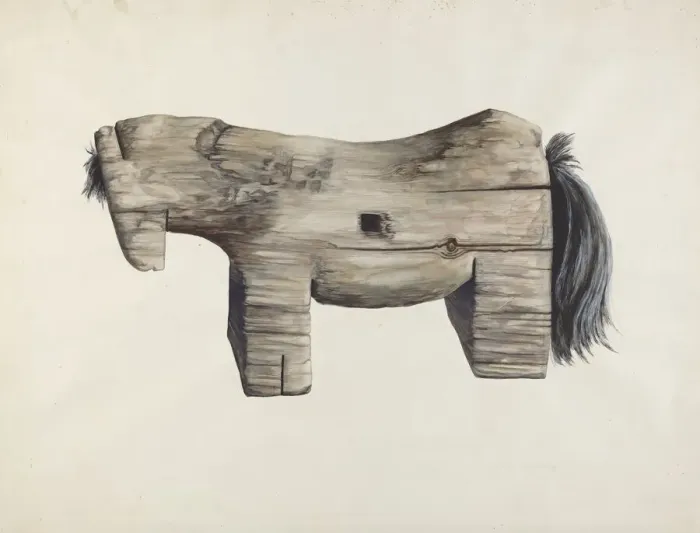Framed Print : Horse, 1935 / 1942. Creator: Einar Heiberg Framed Print : Horse, 1935 / 1942. Creator: Einar Heiberg