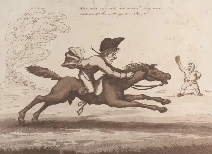 Framed Print : Horse Accomplishments, Sketch 11: A Land Measurer !!, August 1, 1799. August 1, 1799 Framed Print : Horse Accomplishments, Sketch 11: A Land Measurer !!, August 1, 1799. August 1, 1799