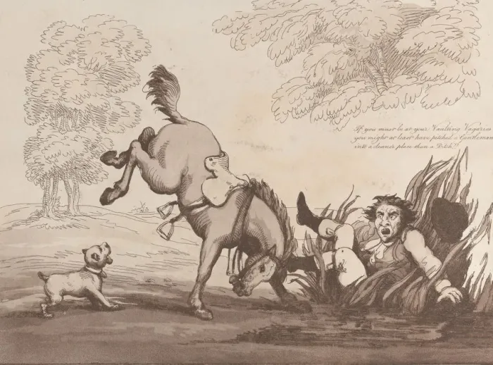 Framed Print : Horse Accomplishments, Sketch 12: A Vaulter !!, August 1, 1799. August 1, 1799 Framed Print : Horse Accomplishments, Sketch 12: A Vaulter !!, August 1, 1799. August 1, 1799