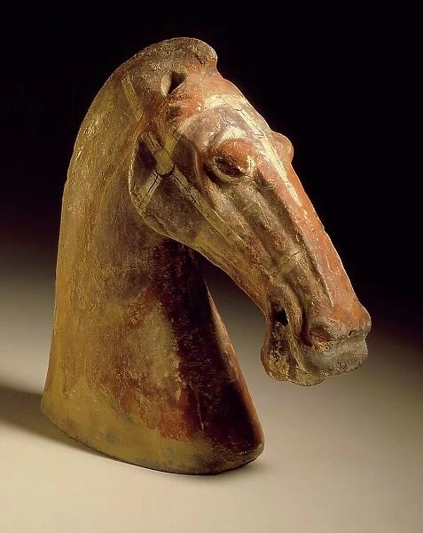 Horse Head, 206 B.C.- A.D. 220. Creator: Unknown