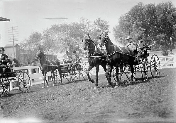 Horse Show - Miles, Nelson Appleton. Lt. Gen. U.S.A. 1911. Creator: Harris & Ewing. Horse Show - Miles, Nelson Appleton. Lt. Gen. U.S.A. 1911. Creator: Harris & Ewing