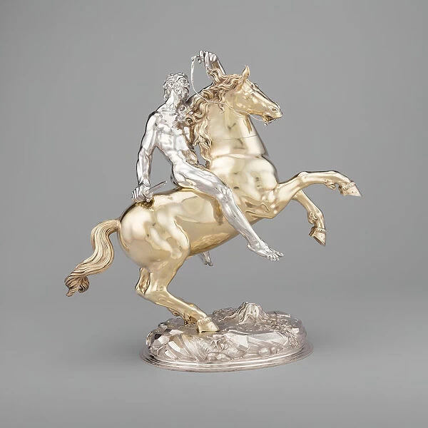 Horse and Rider, Ulm, 1630. Creator: Hans Ludwig Kienle