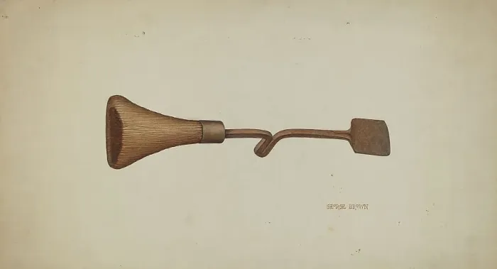 Framed Print : Horse Shoer's Knife, c. 1940. Creator: George C. Brown Framed Print : Horse Shoer's Knife, c. 1940. Creator: George C. Brown