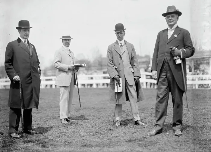 Framed Print : Horse Shows - 2 Unidentified; P.G. Gerry; Judge W.H. Moore, 1911. Creator: Harris & Ewing. Horse Shows - 2 Unidentified; P.G. Gerry; Judge W.H. Moore, 1911. Creator: Harris & Ewing Framed Print : Horse Shows - 2 Unidentified; P.G. Gerry; Judge W.H. Moore, 1911. Creator: Harris & Ewing. Horse Shows - 2 Unidentified; P.G. Gerry; Judge W.H. Moore, 1911. Creator: Harris & Ewing
