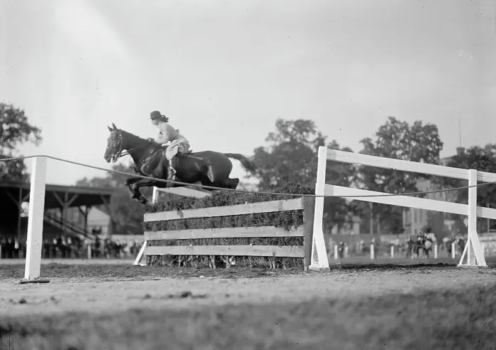 Framed Print : Horse Shows - Unidentified Entrants, Jumping, 1910. Creator: Harris & Ewing. Horse Shows - Unidentified Entrants, Jumping, 1910. Creator: Harris & Ewing Framed Print : Horse Shows - Unidentified Entrants, Jumping, 1910. Creator: Harris & Ewing. Horse Shows - Unidentified Entrants, Jumping, 1910. Creator: Harris & Ewing