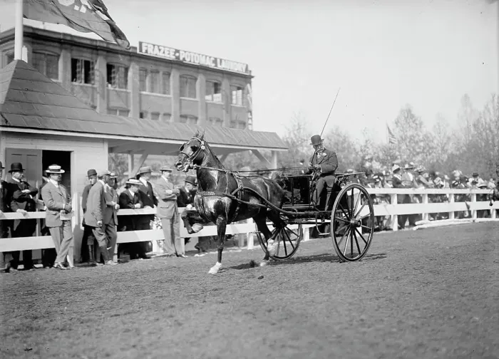 Framed Print : Horse Shows - Unidentified Men, Driving, 1911. Creator: Harris & Ewing. Horse Shows - Unidentified Men, Driving, 1911. Creator: Harris & Ewing Framed Print : Horse Shows - Unidentified Men, Driving, 1911. Creator: Harris & Ewing. Horse Shows - Unidentified Men, Driving, 1911. Creator: Harris & Ewing