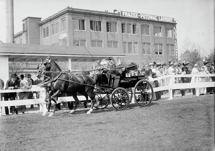 Framed Print : Horse Shows - Unidentified Men, Driving, 1911. Creator: Harris & Ewing. Horse Shows - Unidentified Men, Driving, 1911. Creator: Harris & Ewing Framed Print : Horse Shows - Unidentified Men, Driving, 1911. Creator: Harris & Ewing. Horse Shows - Unidentified Men, Driving, 1911. Creator: Harris & Ewing