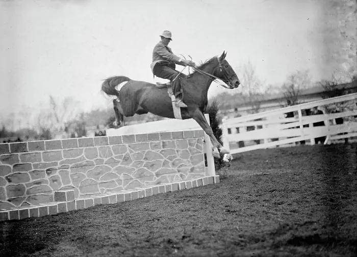 Framed Print : Horse Shows - Unidentified Men, Mtd. Or Hurdling, 1911. Creator: Harris & Ewing. Horse Shows - Unidentified Men, Mtd. Or Hurdling, 1911. Creator: Harris & Ewing Framed Print : Horse Shows - Unidentified Men, Mtd. Or Hurdling, 1911. Creator: Harris & Ewing. Horse Shows - Unidentified Men, Mtd. Or Hurdling, 1911. Creator: Harris & Ewing