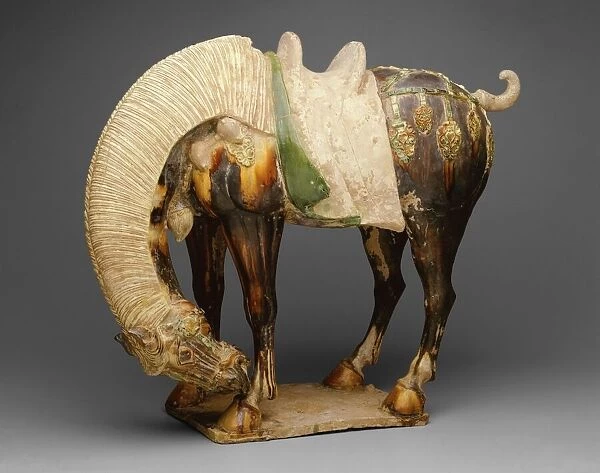 Horse (Tomb Figure), Tang dynasty (618-907), first half of 8th century