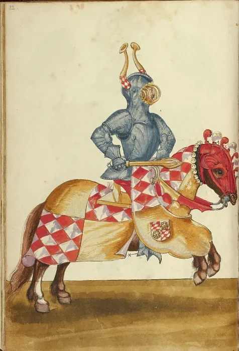 Framed Print : A Horseman in Armor, about 1560-1570. Creator: Unknown Framed Print : A Horseman in Armor, about 1560-1570. Creator: Unknown