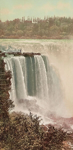 Horseshoe Falls from Goat Island, Niagara, ca 1900. Creator: Unknown