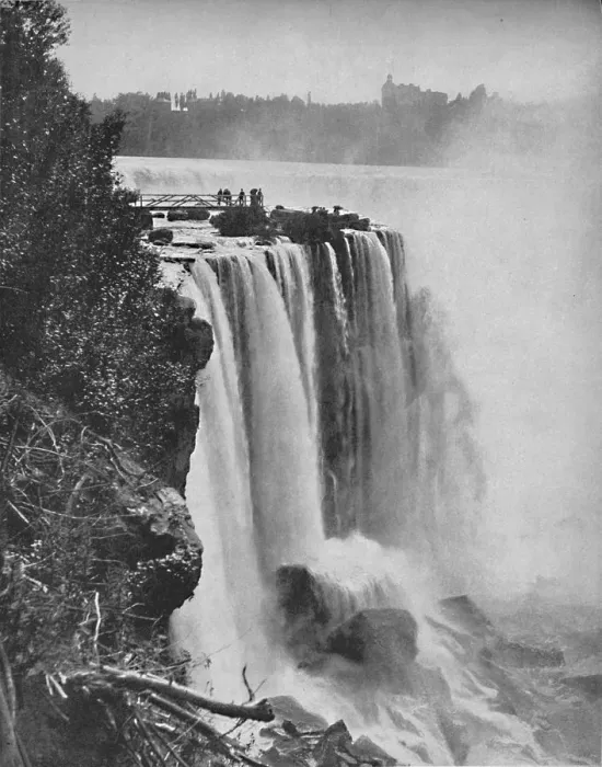 Framed Print : Horseshoe Falls, Niagara, c1897. Creator: Unknown Framed Print : Horseshoe Falls, Niagara, c1897. Creator: Unknown
