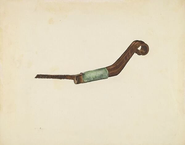 Horseshoeing Tool, 1938. Creator: George Roehl