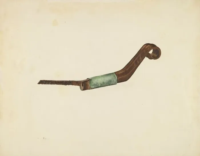 Framed Print : Horseshoeing Tool, 1938. Creator: George Roehl Framed Print : Horseshoeing Tool, 1938. Creator: George Roehl