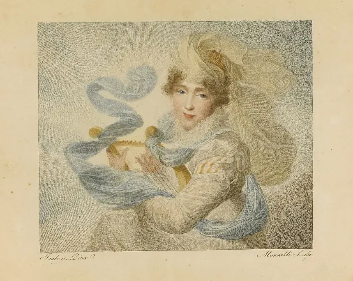 Framed Print : Hortense de Beauharnais. Artist: Monsaldi, Antoine Maxime (1768-1816) Framed Print : Hortense de Beauharnais. Artist: Monsaldi, Antoine Maxime (1768-1816)