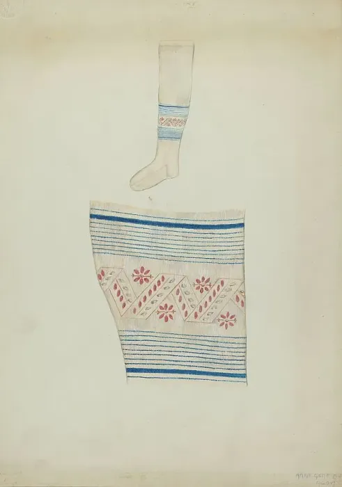 Framed Print : Hose, c. 1937. Creator: Ann Gene Buckley Framed Print : Hose, c. 1937. Creator: Ann Gene Buckley