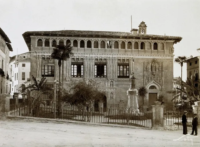 Framed Print : Hospital Civil, Jativa: exterior, c1900. Creator: Unknown Framed Print : Hospital Civil, Jativa: exterior, c1900. Creator: Unknown