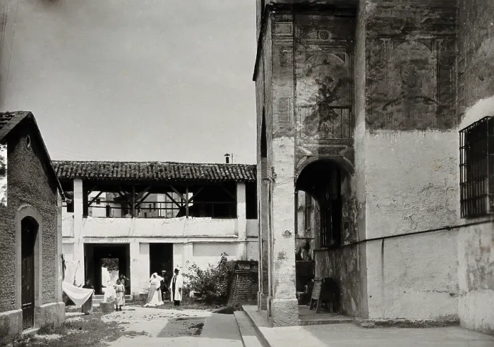 Framed Print : Hospital San Juan de Dios, Granada: exterior, c1900. Creator: Unknown Framed Print : Hospital San Juan de Dios, Granada: exterior, c1900. Creator: Unknown