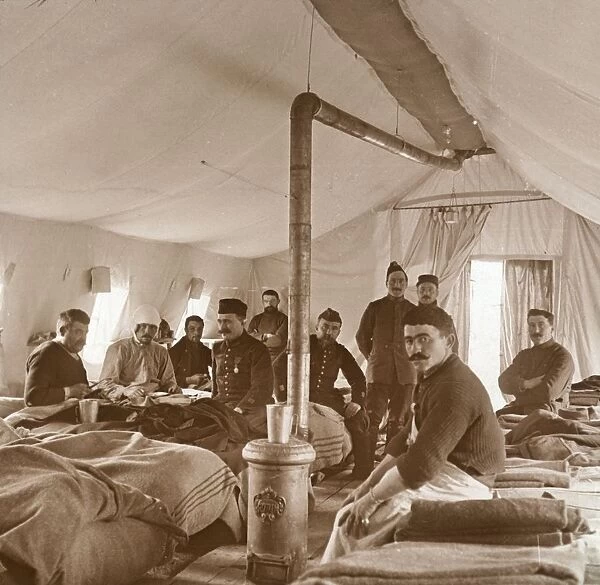 Hospital, Suippes, Somme, northern France, c1914-c1918