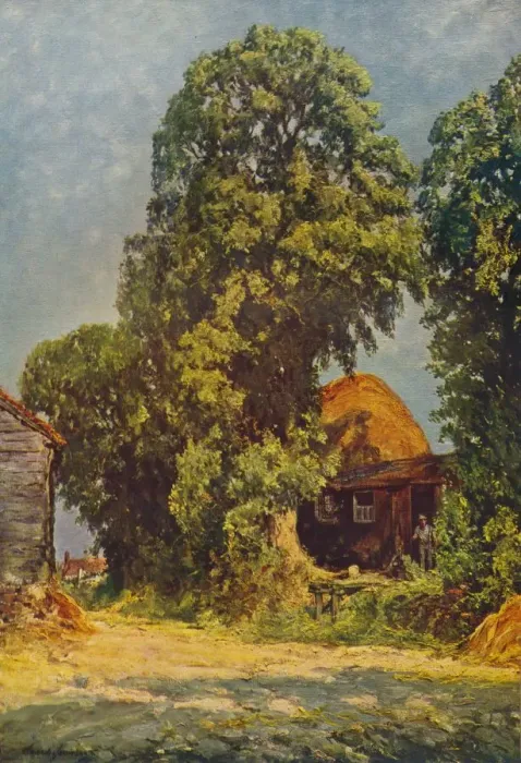 Framed Print : A Hot Day On The Lower Icknield Way, 1935. Artist: Alexander Jamieson