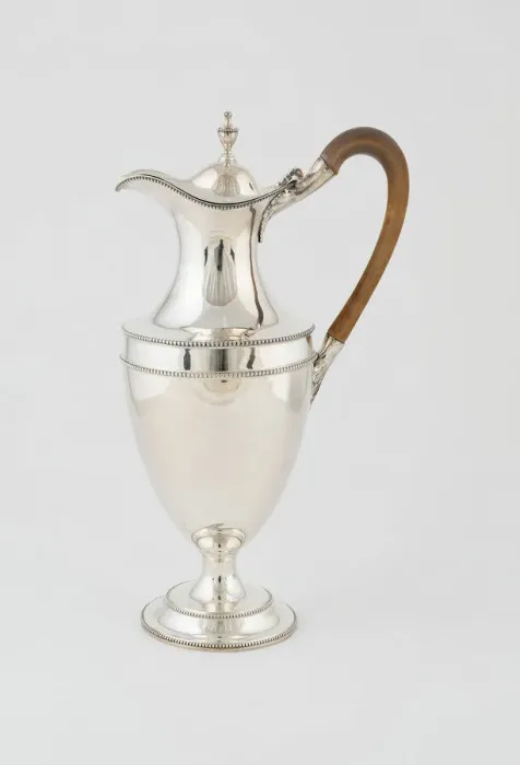 Framed Print : Hot Water Jug, London, 1785 / 86. Creator: Hester Bateman Framed Print : Hot Water Jug, London, 1785 / 86. Creator: Hester Bateman