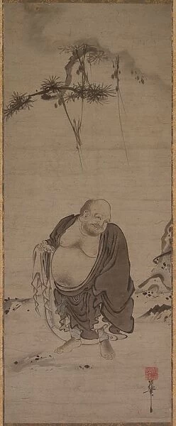 Hotei, late 1300s-early 1400s. Creator: Kichizan Mincho (Japanese, 1352-1431)