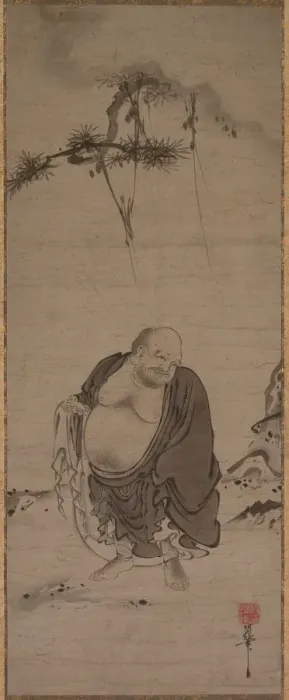 Framed Print : Hotei, late 1300s-early 1400s. Creator: Kichizan Mincho (Japanese, 1352-1431) Framed Print : Hotei, late 1300s-early 1400s. Creator: Kichizan Mincho (Japanese, 1352-1431)