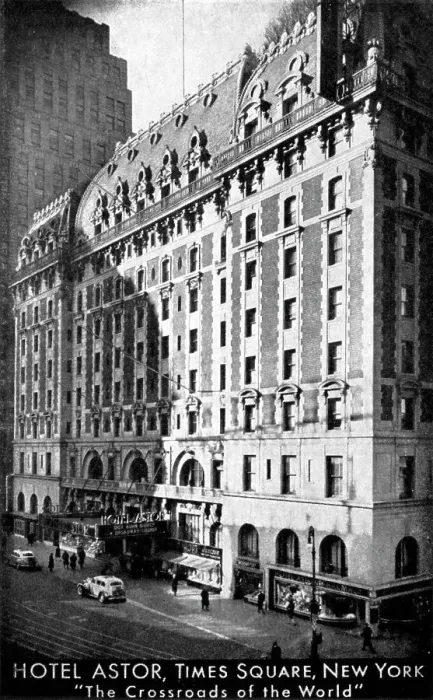 Framed Print : The Hotel Astor, Times Square, New York, c1930s Framed Print : The Hotel Astor, Times Square, New York, c1930s