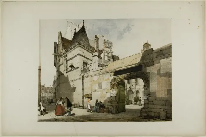 Framed Print : Hotel Cluny, Paris, 1839. Creator: Thomas Shotter Boys Framed Print : Hotel Cluny, Paris, 1839. Creator: Thomas Shotter Boys