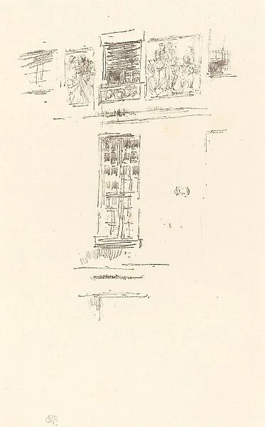 Hotel Colbert, Windows, 1891. Creator: James Abbott McNeill Whistler